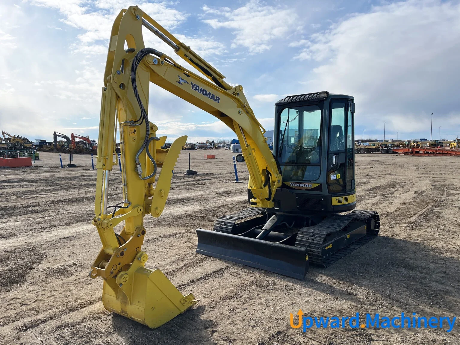 Mini Excavator 2008 Yanmar ViO55-5B